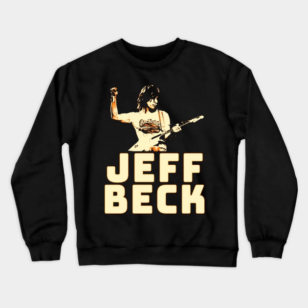 Jeff Beck Crewneck Sweatshirt by MichaelaGrove